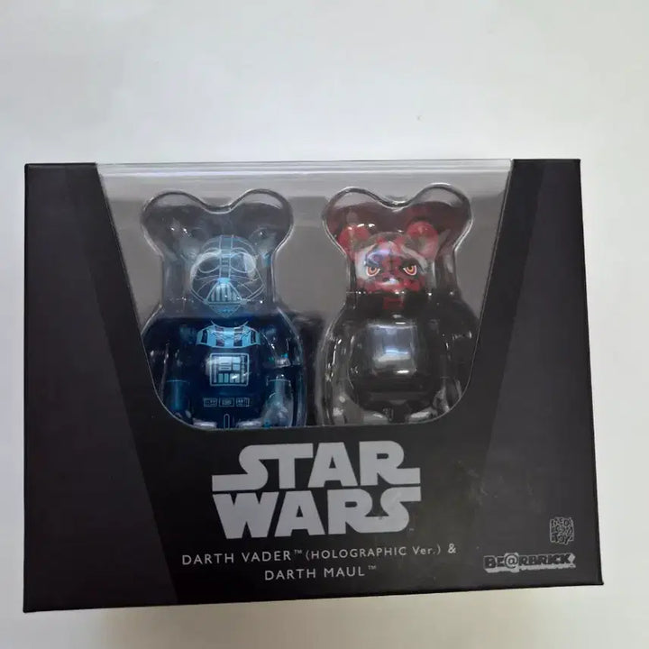 [BUNJANG] Bearbrick Star Wars Darth Vader &amp; Darth Maul Set / 베어브릭 스타워즈 다스베이더 다스몰 2개 세트