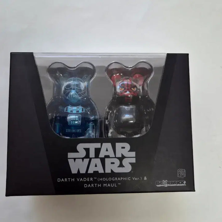 [BUNJANG] Bearbrick Star Wars Darth Vader &amp; Darth Maul Set / 베어브릭 스타워즈 다스베이더 다스몰 2개 세트