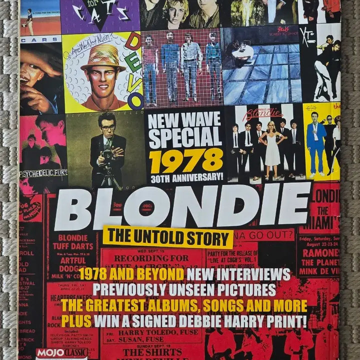 [BUNJANG] BLONDIE MOJO Classic Magazine 1978 / 매거진 BLONDIE - MOJO Classic Magazine 1978