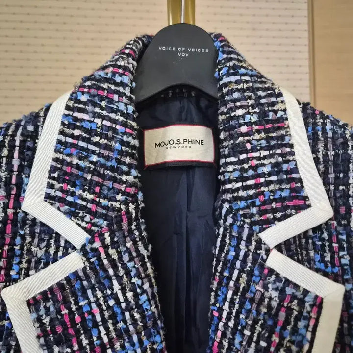 [BUNJANG] MojoSphin Tweed Jacket / 모조에스핀 트위드 자켓.55~55반까지