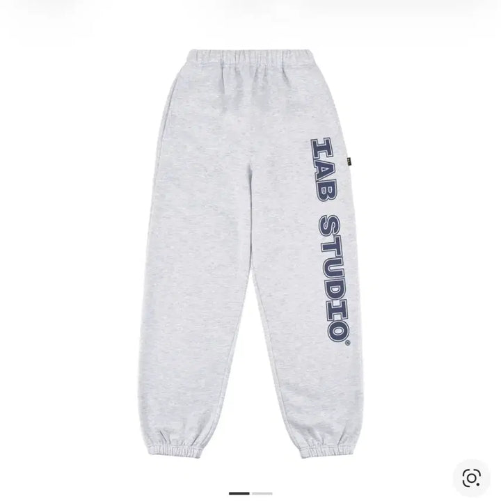 [BUNJANG] IAB Studio Straight Logo Sweatpants Light Gray S / 아이앱 스트레이트 로고 스웻팬츠 라이트 그레이 S
