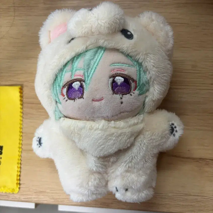 [BUNJANG] Ensemble Stars Tatsumi Plushie / 앙스타 곰누이 타츠미+토끼 귀 파자마(민트)