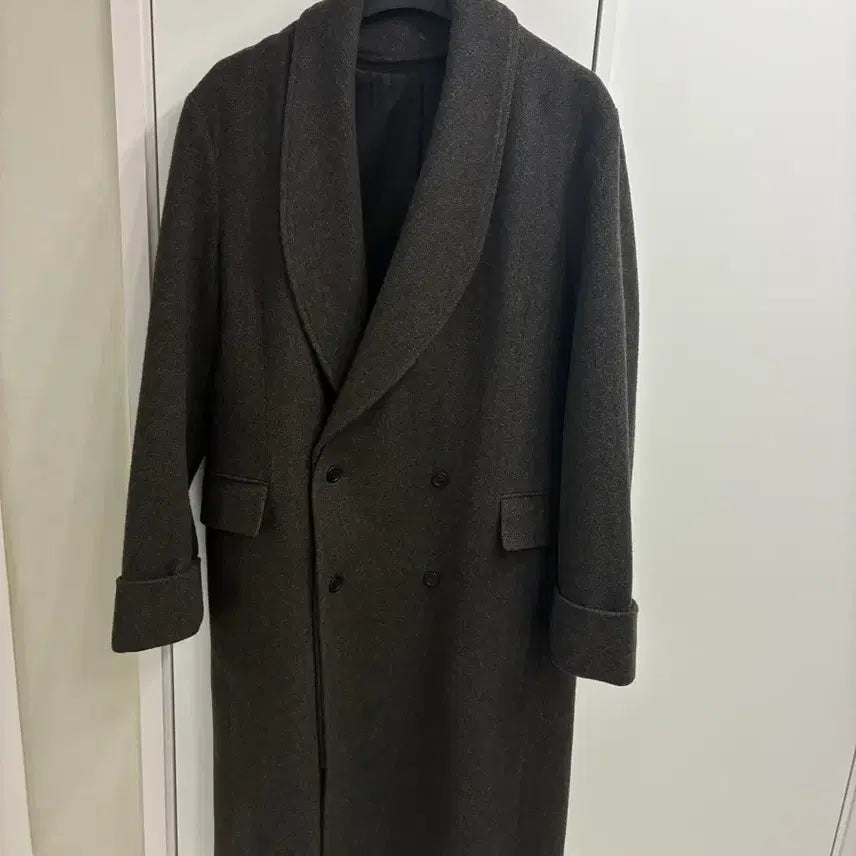 [BUNJANG] Youth Brown Detachable Collar Winter Coat / 유스 겨울 코트 (25년 시즌)