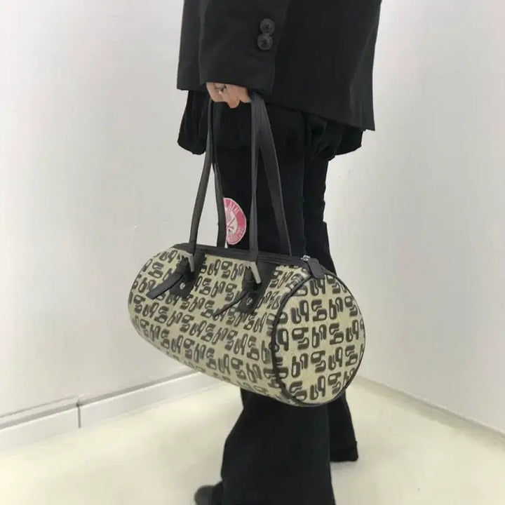 [BUNJANG] Vintage B Point Pattern Handbag / B point pattern vintage bag