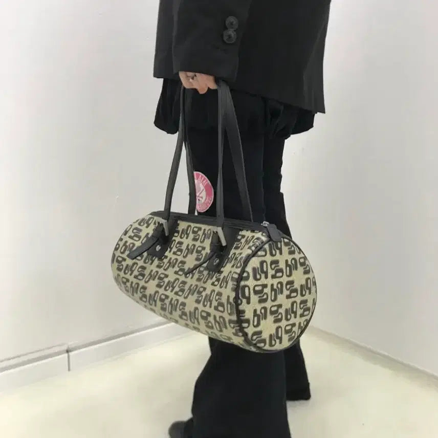 [BUNJANG] Vintage B Point Pattern Handbag / B point pattern vintage bag