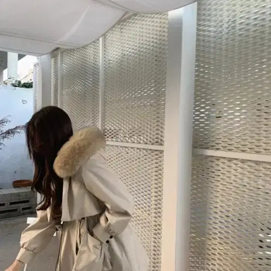 [BUNJANG] Demeory Real Fox Duck Down Padding Jacket / 광주별 자체제작 리얼폭스 덕다운 패딩 정가 30 드메리 르안 로제드유