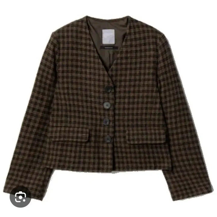 [BUNJANG] 8 Seconds Handmade Check Jacket / 에잇세컨즈 핸드메이드 체크 자켓