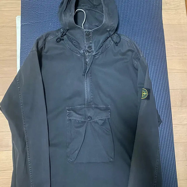 [BUNJANG] Stone Island Old Effect Anorak Black Jacket / 스톤아일랜드 올드이팩트 아노락 블랙 711510702 국내판 판매합니다.