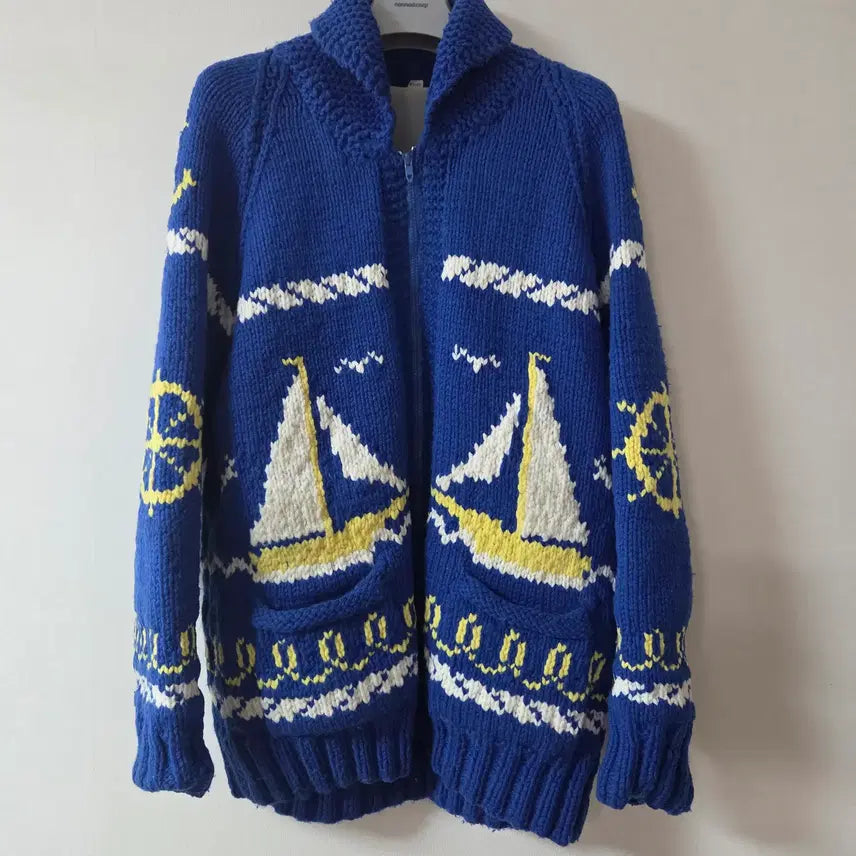 [BUNJANG] Vintage Cowichan Cardigan / 빈티지 코위찬 가디건