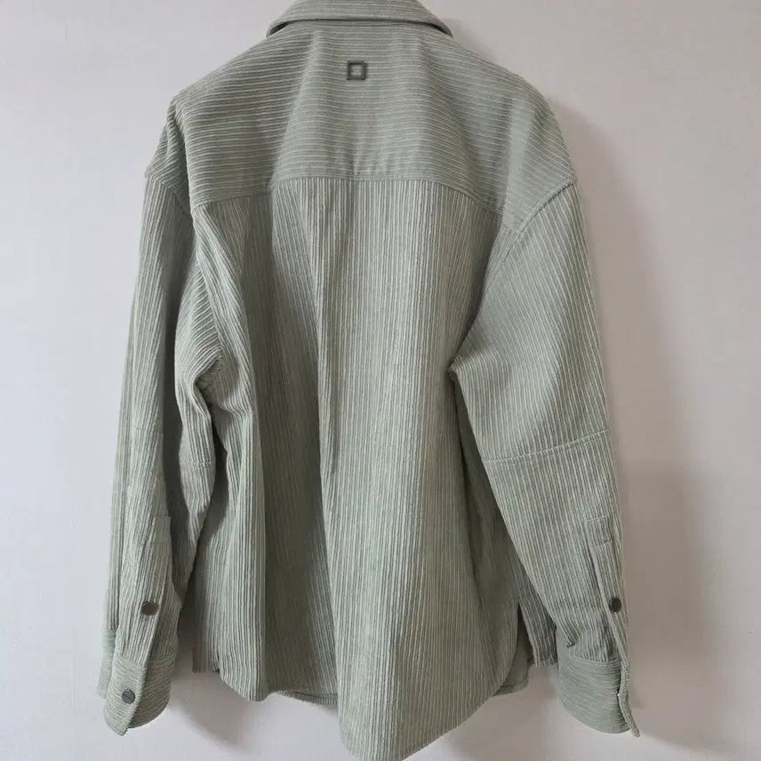 [BUNJANG] Wooyoungmi 22FW Mint Corduroy Shirt Jacket / 우영미 22fw 민트 코듀로이 셔츠 자켓 46