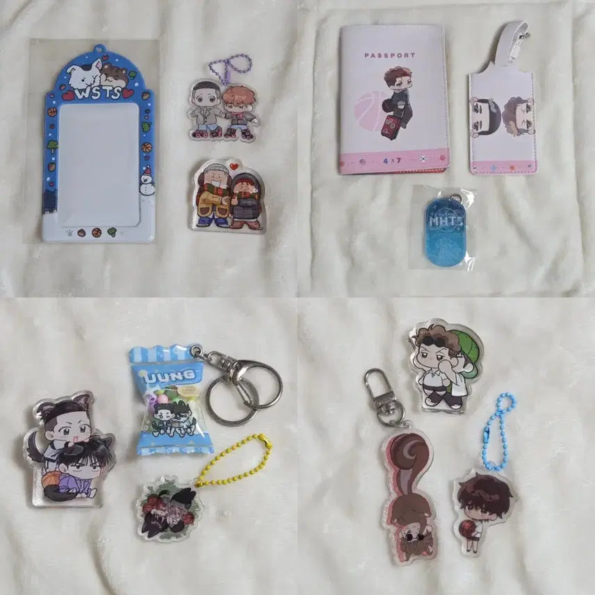 [BUNJANG] Slam Dunk All Characters Reversible Goods Bundle / 슬램덩크 슬덩 비공굿 일괄 처분 우명 명태 우태 센루 올라운더 리버시블