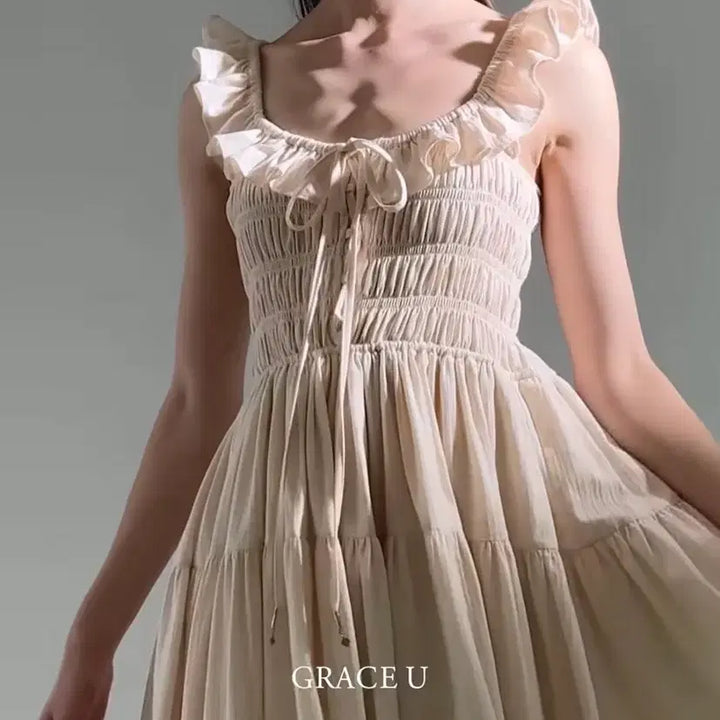 [BUNJANG] Grace You Riana Frill Dress / 그레이스유 리아나 프릴원피스 판매