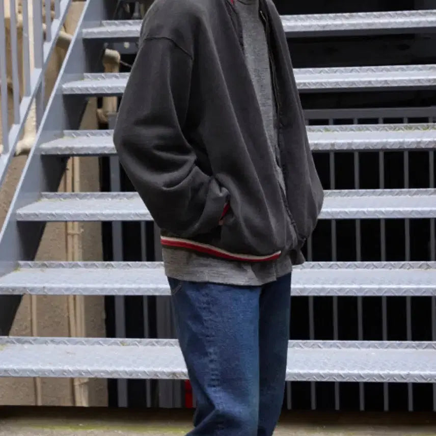 [BUNJANG] WILD LIFE TAILOR Sweat Zip Blouson / WILD LIFE TAILOR 스웨트 집 블루종