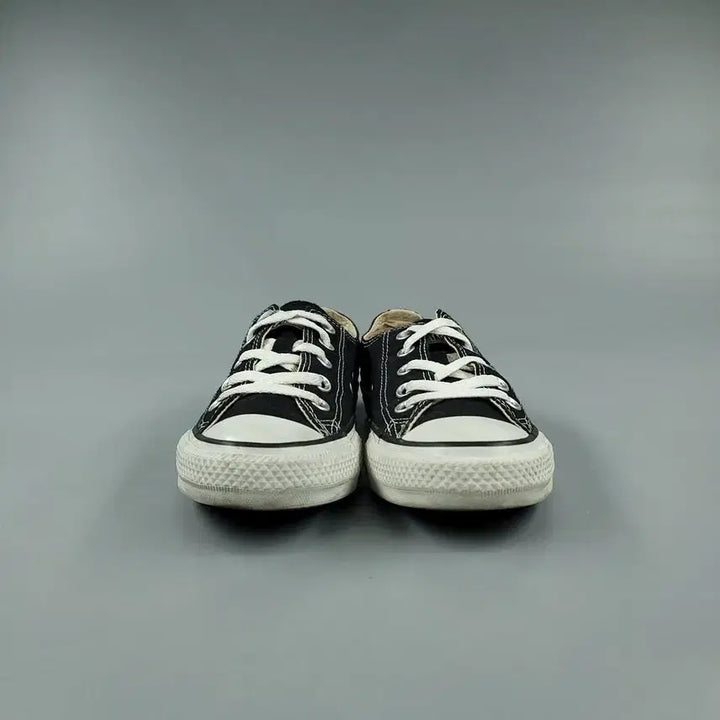 [BUNJANG] Converse Chuck Taylor All Star Classic Black Canvas Sneakers / 컨버스 척테일러 올스타 클래식 블랙 M9166C 캔버스 단화 스니커즈 운