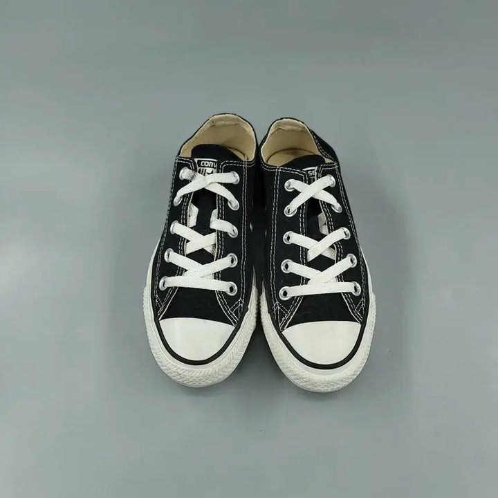 [BUNJANG] Converse Chuck Taylor All Star Classic Black Canvas Sneakers / 컨버스 척테일러 올스타 클래식 블랙 M9166C 캔버스 단화 스니커즈 운