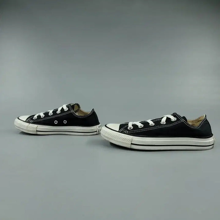 [BUNJANG] Converse Chuck Taylor All Star Classic Black Canvas Sneakers / 컨버스 척테일러 올스타 클래식 블랙 M9166C 캔버스 단화 스니커즈 운