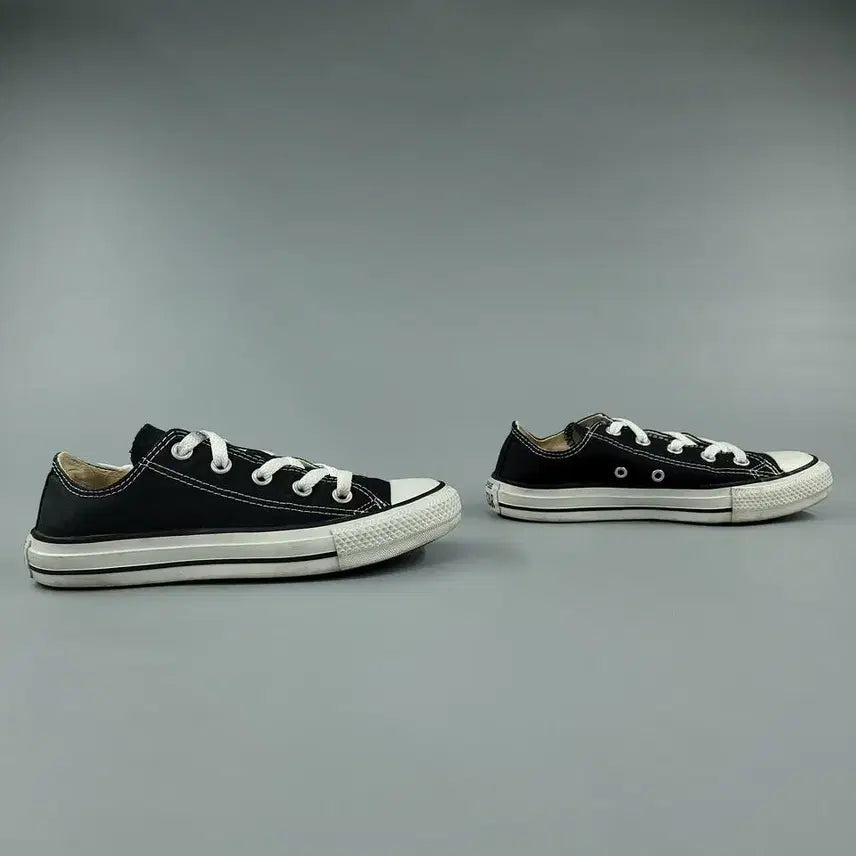 [BUNJANG] Converse Chuck Taylor All Star Classic Black Canvas Sneakers / 컨버스 척테일러 올스타 클래식 블랙 M9166C 캔버스 단화 스니커즈 운