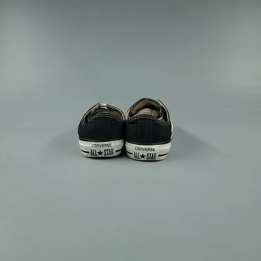 [BUNJANG] Converse Chuck Taylor All Star Classic Black Canvas Sneakers / 컨버스 척테일러 올스타 클래식 블랙 M9166C 캔버스 단화 스니커즈 운