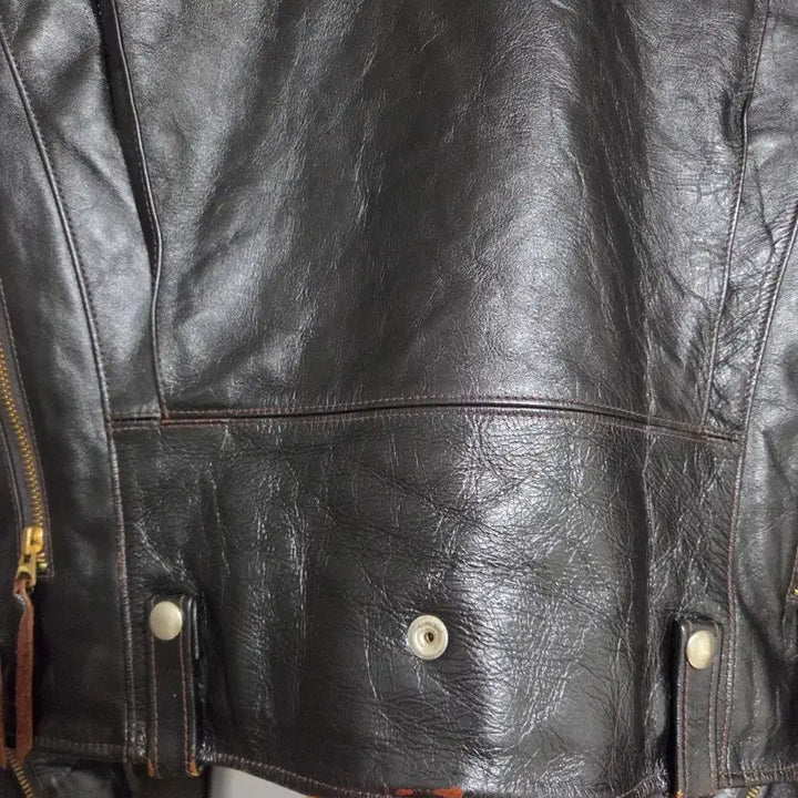 [BUNJANG] Masterfilm Roadchamp Horsehide Leather Jacket / 마스터필름 로드챔프 홀스하이드 말가죽자켓 36