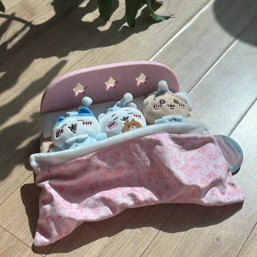 [BUNJANG] Manjakgui Chiikawa Hachiware Usagi Bed Set / 만작귀 침대 세트 치이카와 하치와레 우사기