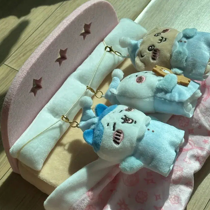 [BUNJANG] Manjakgui Chiikawa Hachiware Usagi Bed Set / 만작귀 침대 세트 치이카와 하치와레 우사기