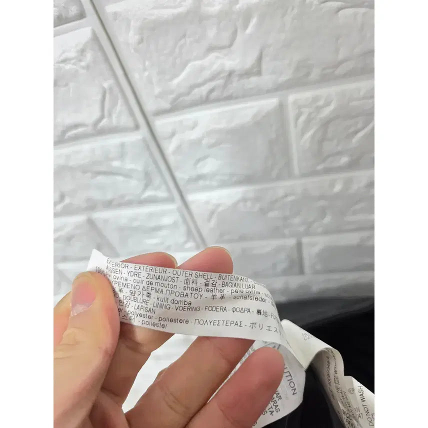 [BUNJANG] ZARA Lambskin Leather Jacket / S 자라 ZARA 양가죽 자켓 램스킨 레더자켓 C201