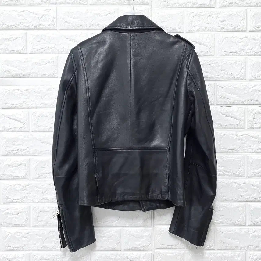 [BUNJANG] ZARA Lambskin Leather Jacket / S 자라 ZARA 양가죽 자켓 램스킨 레더자켓 C201