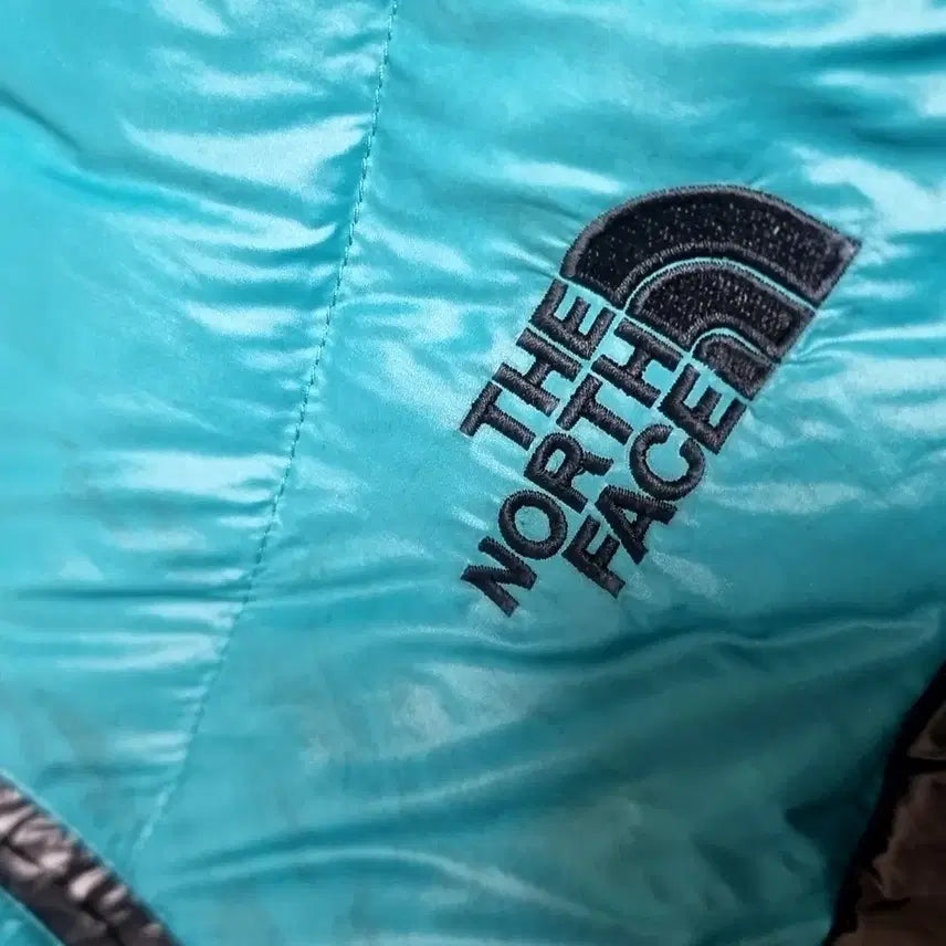 [BUNJANG] The North Face Lightweight Down Jacket (105) / 빈티지 노스페이스 블랙/블루 거의털 경량패딩 점퍼(105)