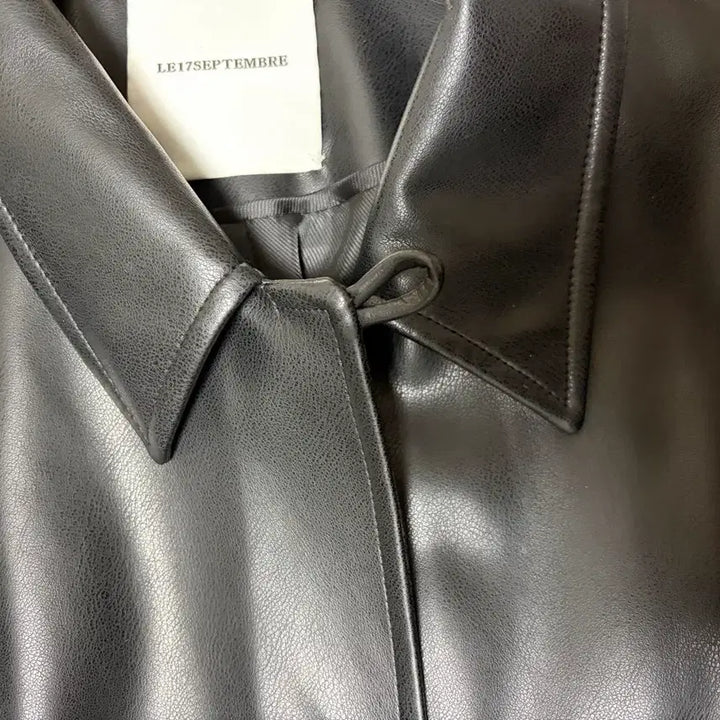 [BUNJANG] LE17SEPTEMBRE Vegan Leather Half Coat / le17septembre VEGAN LEATHER HALF COATE