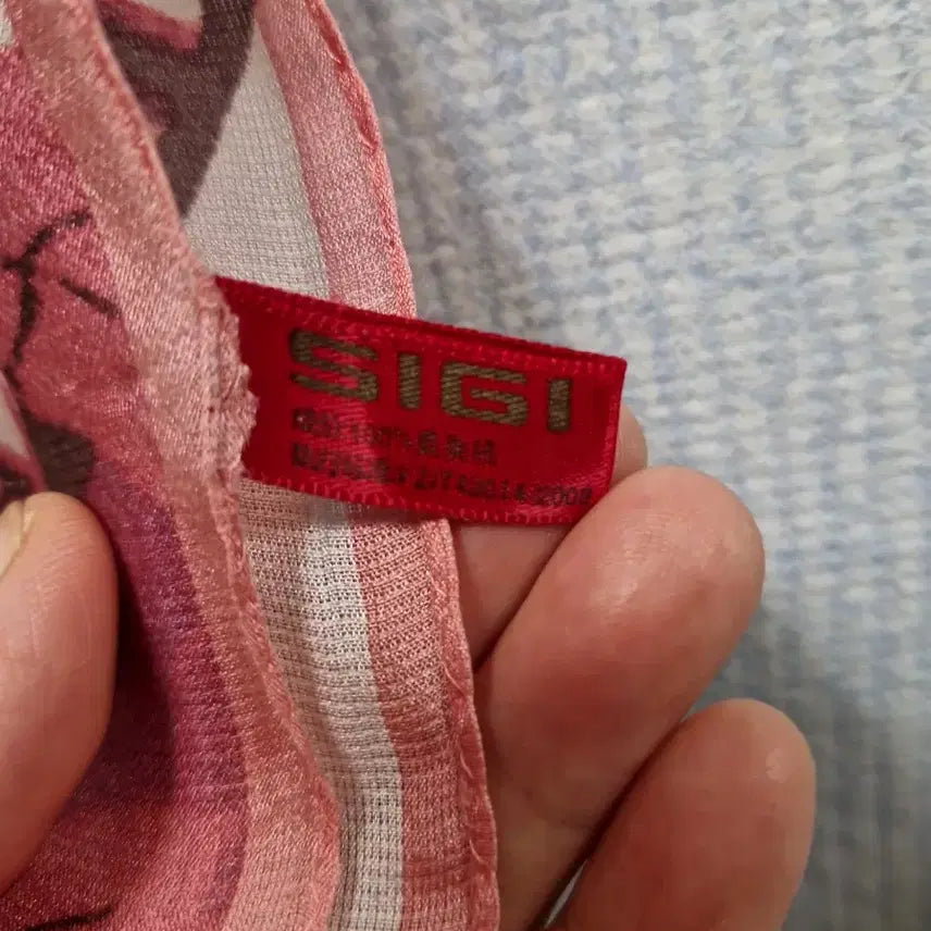 [BUNJANG] Floral Pattern Long Scarf Shawl / 플라워 패턴 롱 스카프 숄 60X178