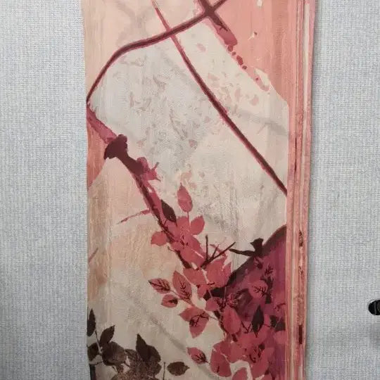 [BUNJANG] Floral Pattern Long Scarf Shawl / 플라워 패턴 롱 스카프 숄 60X178