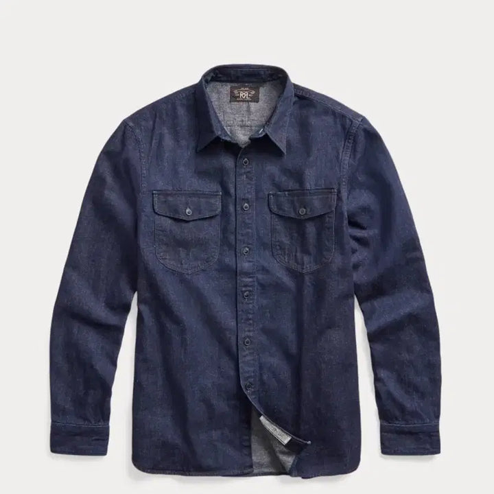 [BUNJANG] RRL Denim Work Shirt L / Rrl 데님 워크 셔츠 L 판매 및 M으로 교환