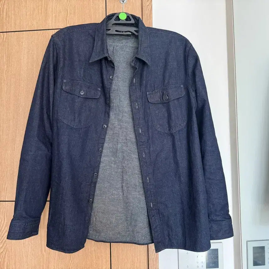 [BUNJANG] RRL Denim Work Shirt L / Rrl 데님 워크 셔츠 L 판매 및 M으로 교환