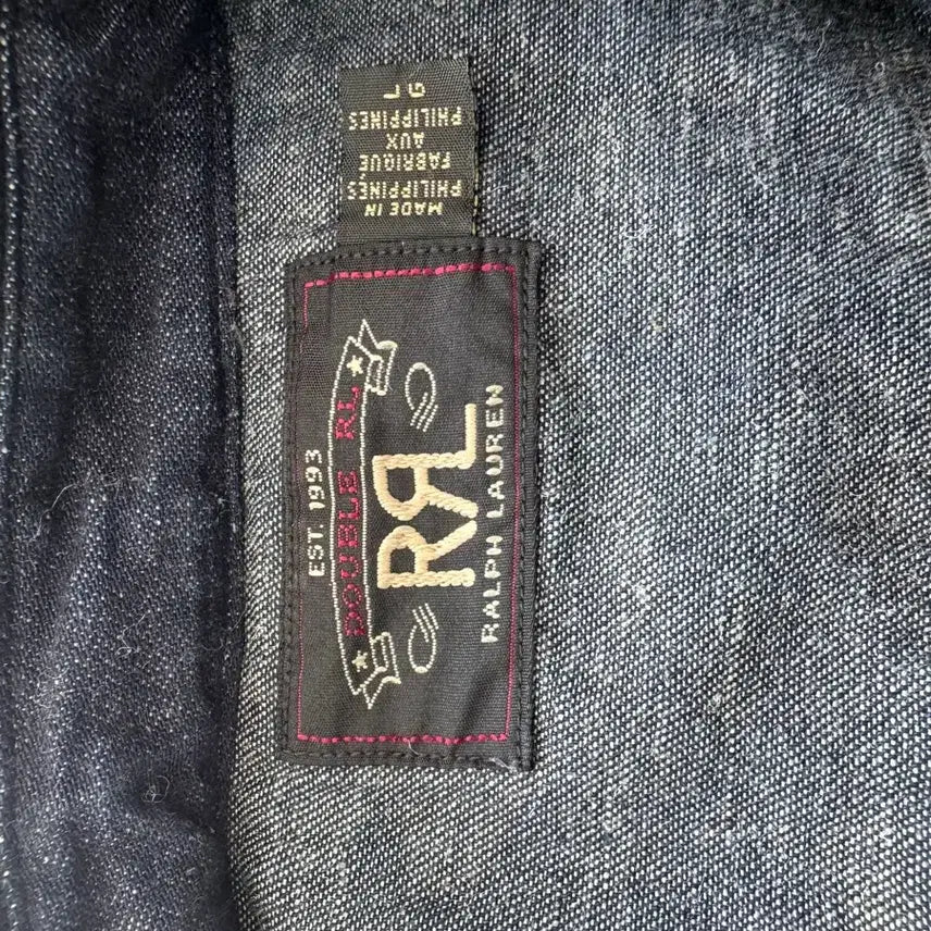 [BUNJANG] RRL Denim Work Shirt L / Rrl 데님 워크 셔츠 L 판매 및 M으로 교환