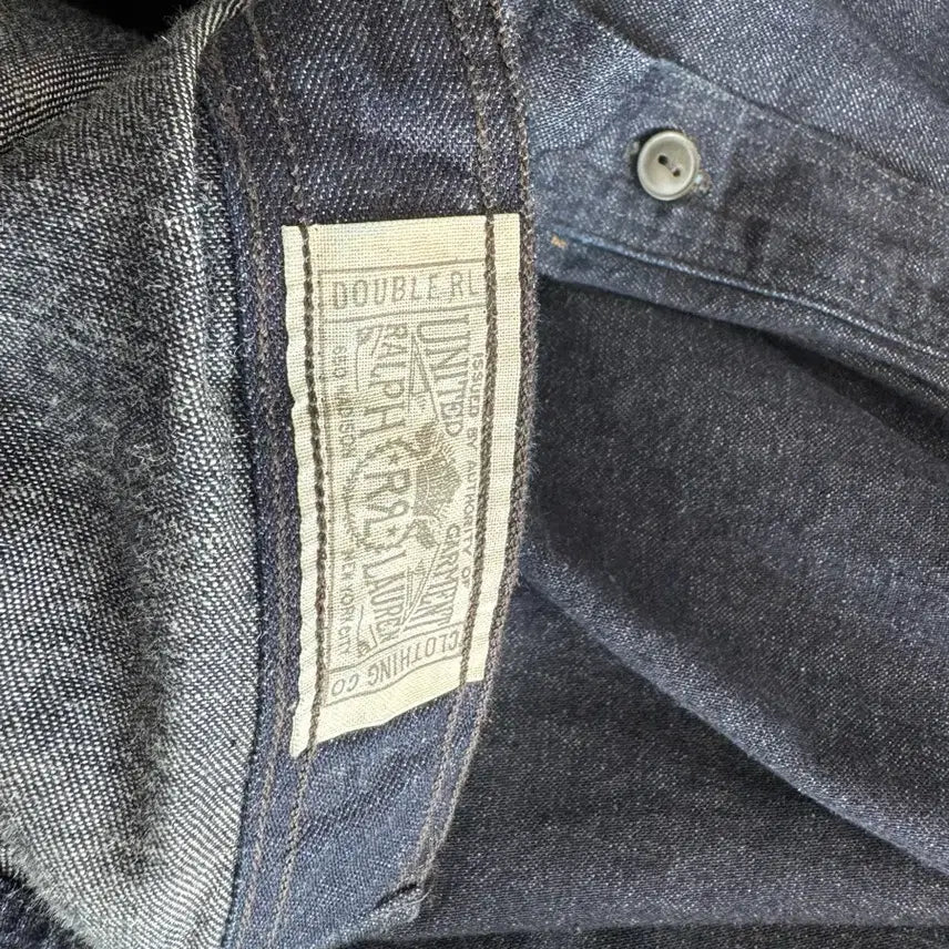 [BUNJANG] RRL Denim Work Shirt L / Rrl 데님 워크 셔츠 L 판매 및 M으로 교환