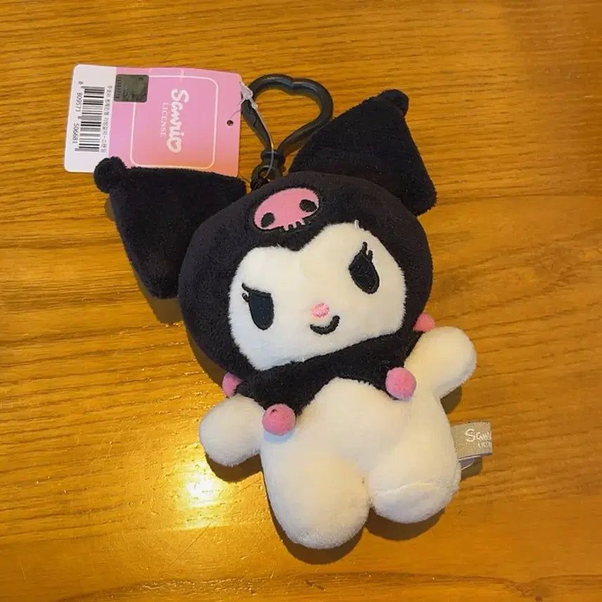 [BUNJANG] Kuromi Standing Plush Keyring / 정품 새상품) 쿠로미 인형 키링 스탠딩