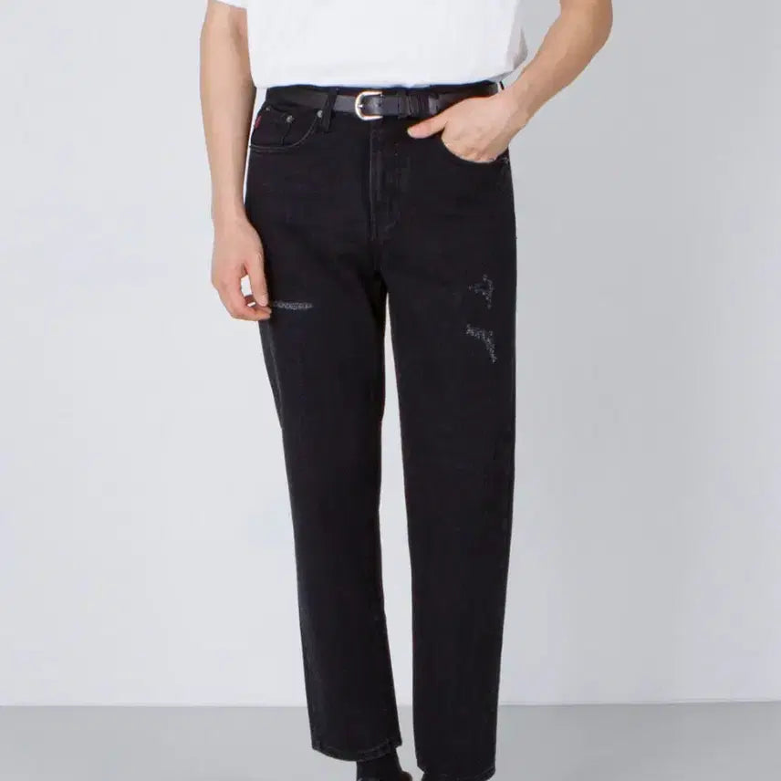 [BUNJANG] Unice Design Perfect Fit Denim Pants Black L / 유니스디자인 퍼펫트핏 데님 팬츠 블랙  L 팝니다.