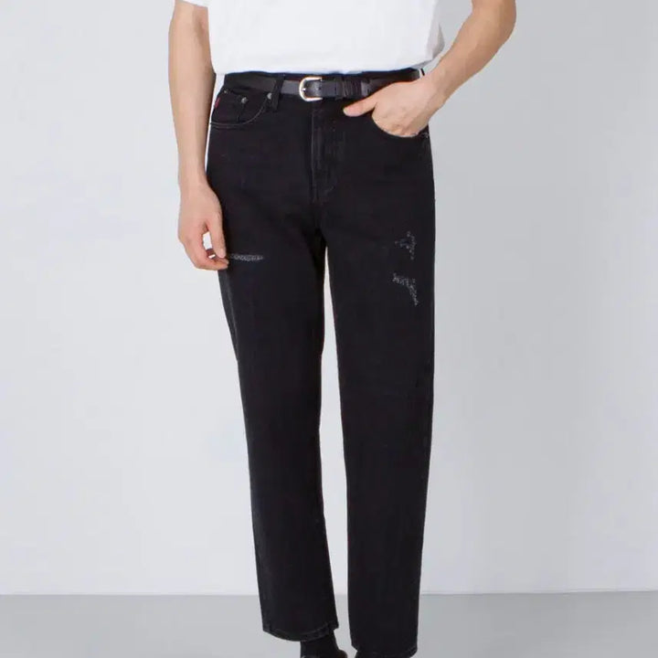 [BUNJANG] Unice Design Perfect Fit Denim Pants Black L / 유니스디자인 퍼펫트핏 데님 팬츠 블랙  L 팝니다.