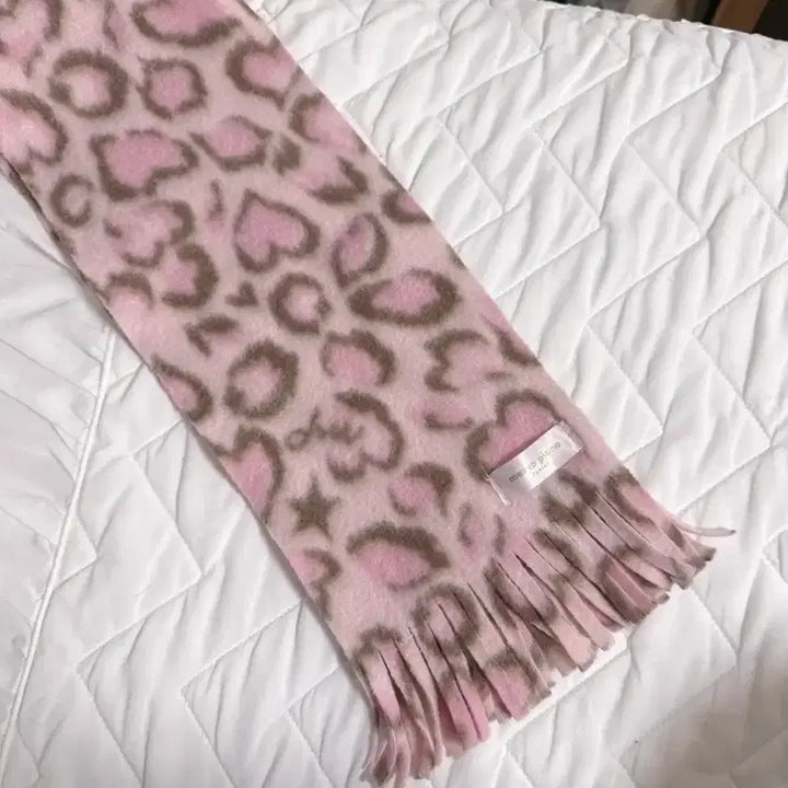 [BUNJANG] Mezzo Piano Leopard Muffler / 초코딸기우유 메조피아노 레오파드 머플러 라떼갸루 히메 stc베베빈티지진리