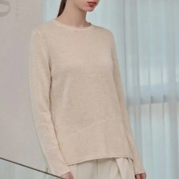 [BUNJANG] GOBI Metallic Cashmere Knit Sweater / GOBI 고비 메탈릭 케시미어 니트 S사이즈