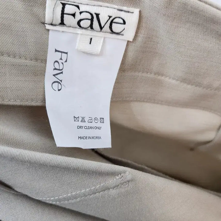 [BUNJANG] Beige Cargo Wide Pants / 베이지 카고 와이드 팬츠
