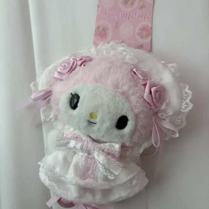 [BUNJANG] My Melody White Frill Mascot / 마이멜로디 화이트프릴 마스코트