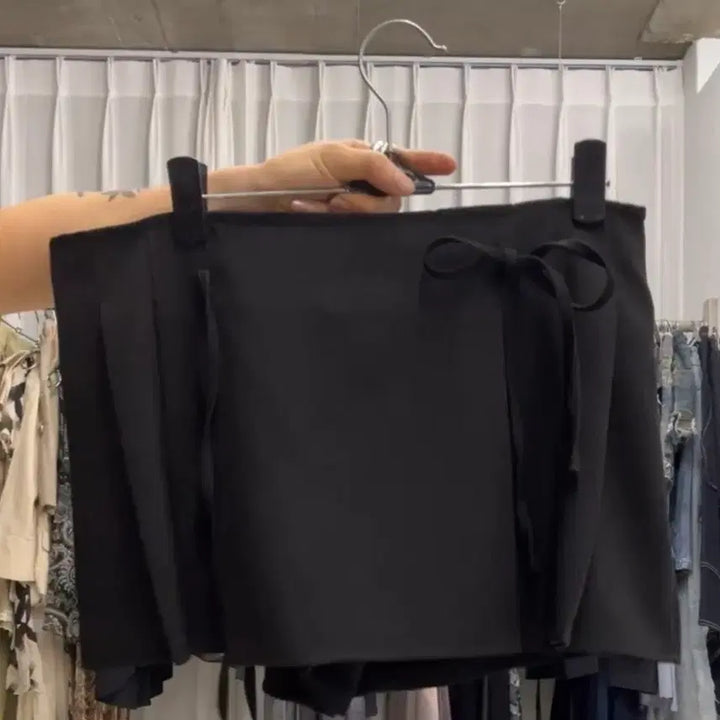 [BUNJANG] Ayadz Vintage Flare Mini Skirt / Ayadz 빈티지 플레어 미니 스커트 블랙