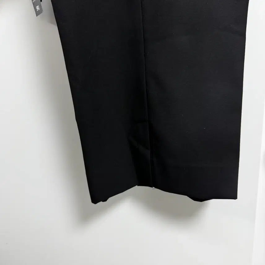 [BUNJANG] SPAO For Men Slit Semi Wide Slacks Black Pants / 스파오 포맨 슬릿 세미 와이드 슬랙스 블랙 36 사이즈 90 새제품 바지