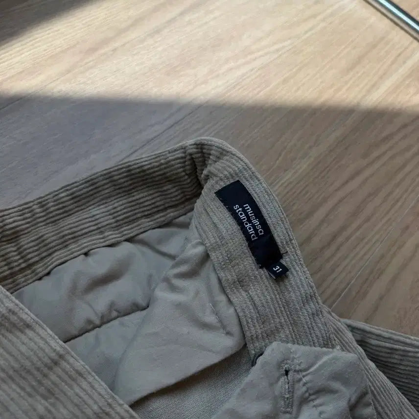[BUNJANG] Musinsa Standard Corduroy Wide Pants 31 / 무신사스탠다드 코듀로이 와이드 팬츠 31사이즈