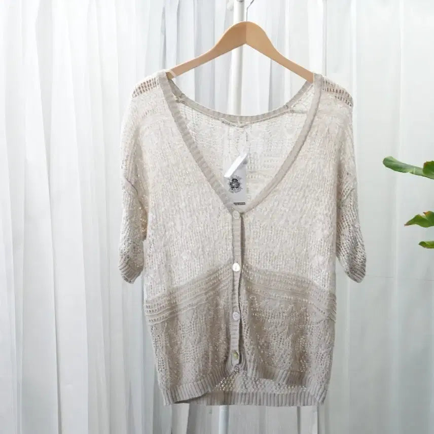 [BUNJANG] Vintage Summer Knit Cardigan / 빈티지 썸머 니트 가디건 1888