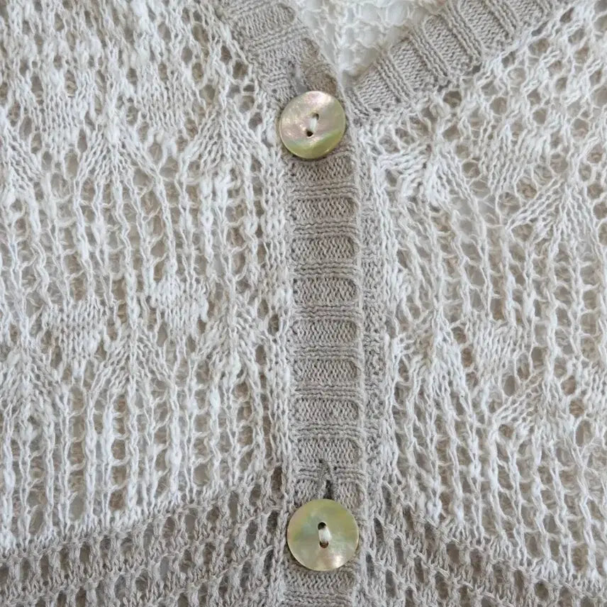[BUNJANG] Vintage Summer Knit Cardigan / 빈티지 썸머 니트 가디건 1888