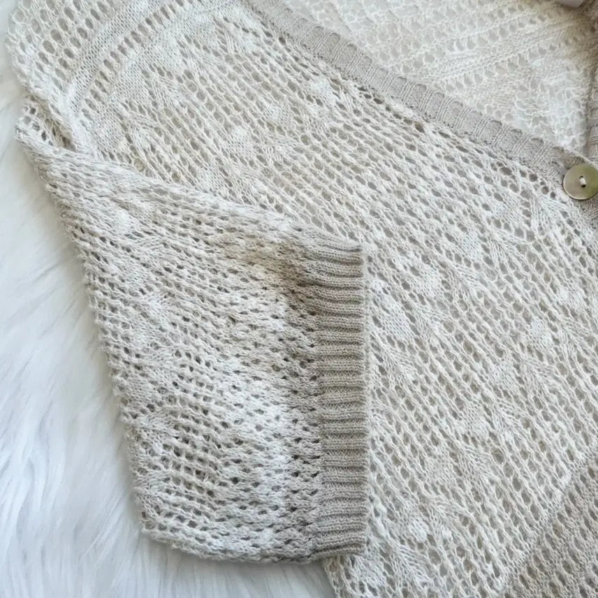 [BUNJANG] Vintage Summer Knit Cardigan / 빈티지 썸머 니트 가디건 1888