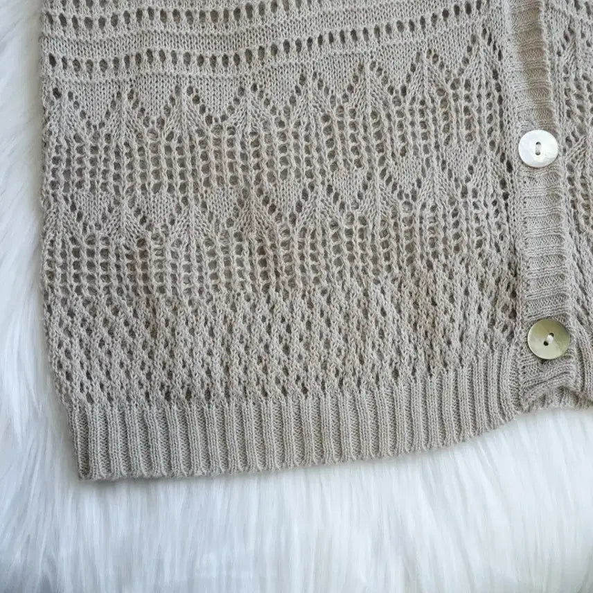 [BUNJANG] Vintage Summer Knit Cardigan / 빈티지 썸머 니트 가디건 1888
