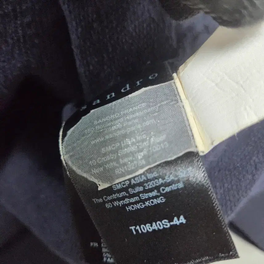 [BUNJANG] Sandro Reveur Navy Sweatshirt / Sandro Reveur 맨투맨 네이비95